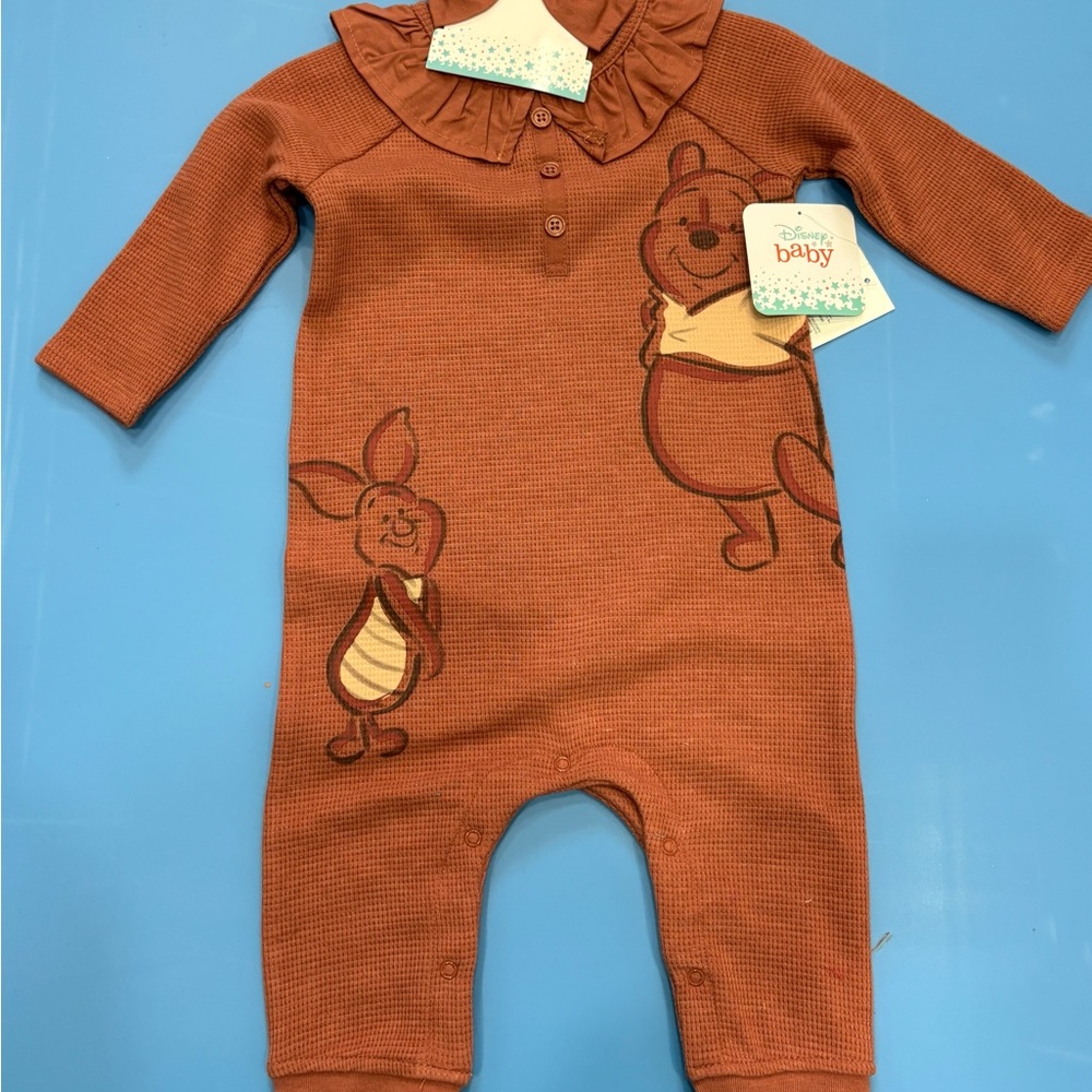 Disney Rust Orange Kids One Piece NWT